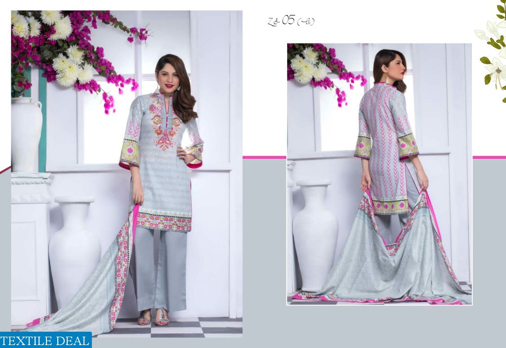 Zs kalyan printed lawn collection Wholesale pakistani dress material